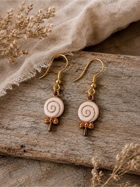 Lollipops‎ Bows Dangle Earrings
